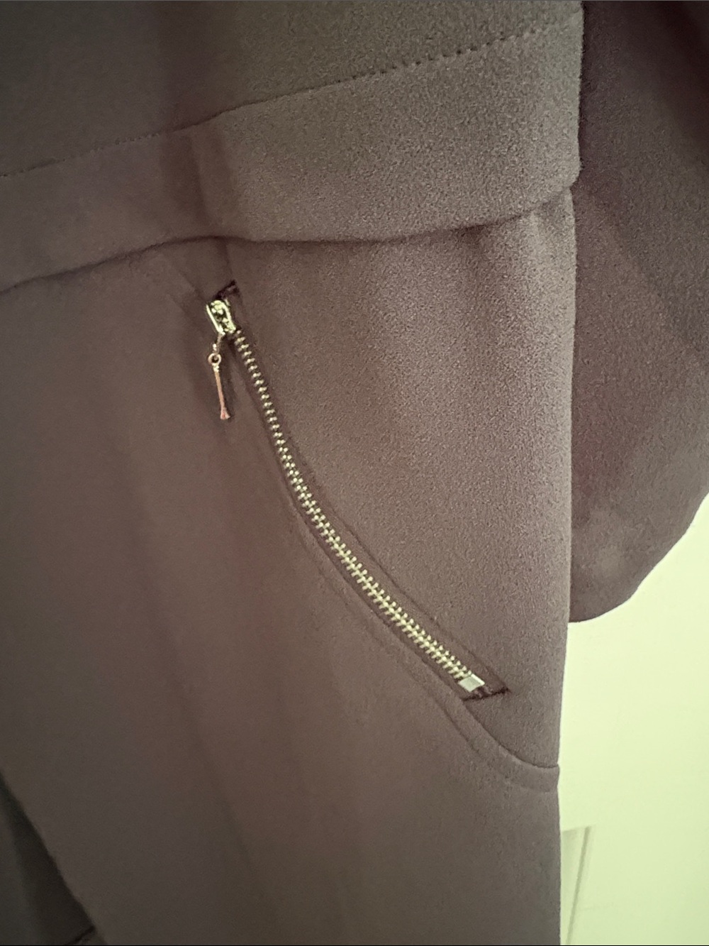 SOHO Charcoal Open-Front Blazer with Zip Pockets - Picture 3 of 5